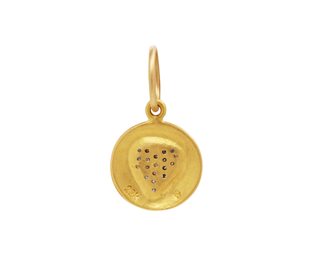 Hammered Diamond Heart Pendant ONLY - TWISTonline 