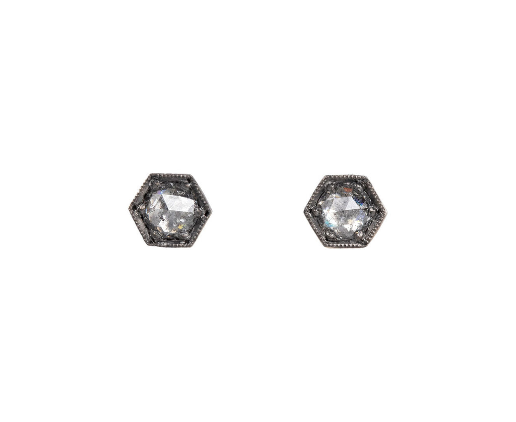 Platinum Custom Diamond Stud Jacket Earrings #103273 - Seattle Bellevue |  Joseph Jewelry