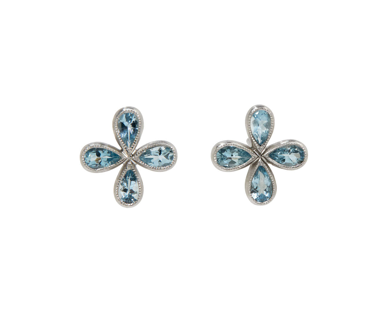 通販 公式サイト - 驚きの激安価格 Cathy Earrings Stud Star Aquamarine Waterman ヘアゴム