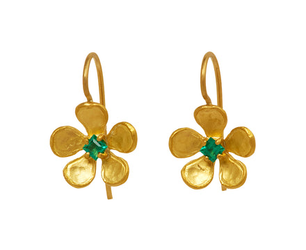Emerald Violet Earrings - TWISTonline 