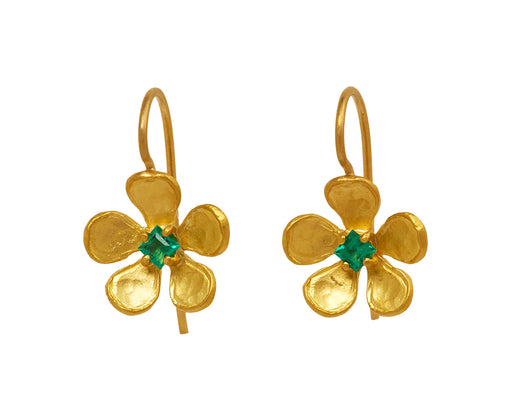 Emerald Violet Earrings - TWISTonline 
