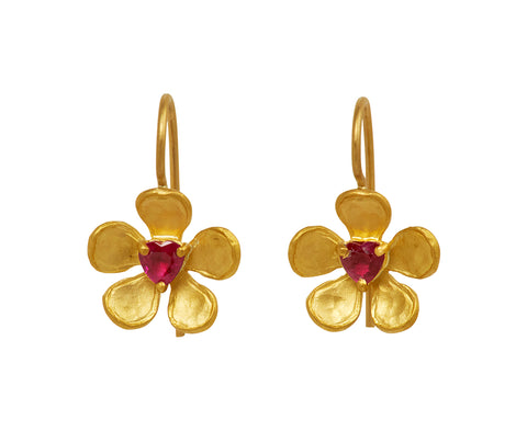Ruby Violet Earrings
