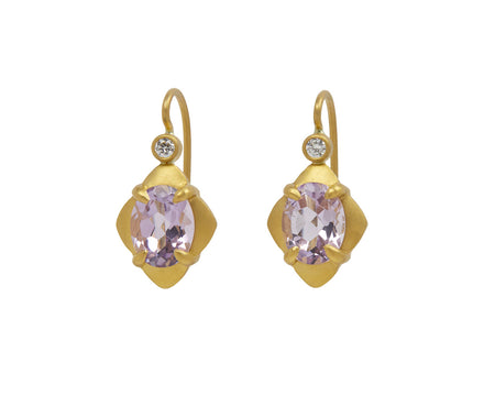 Pink Amethyst Aphrodite Earrings