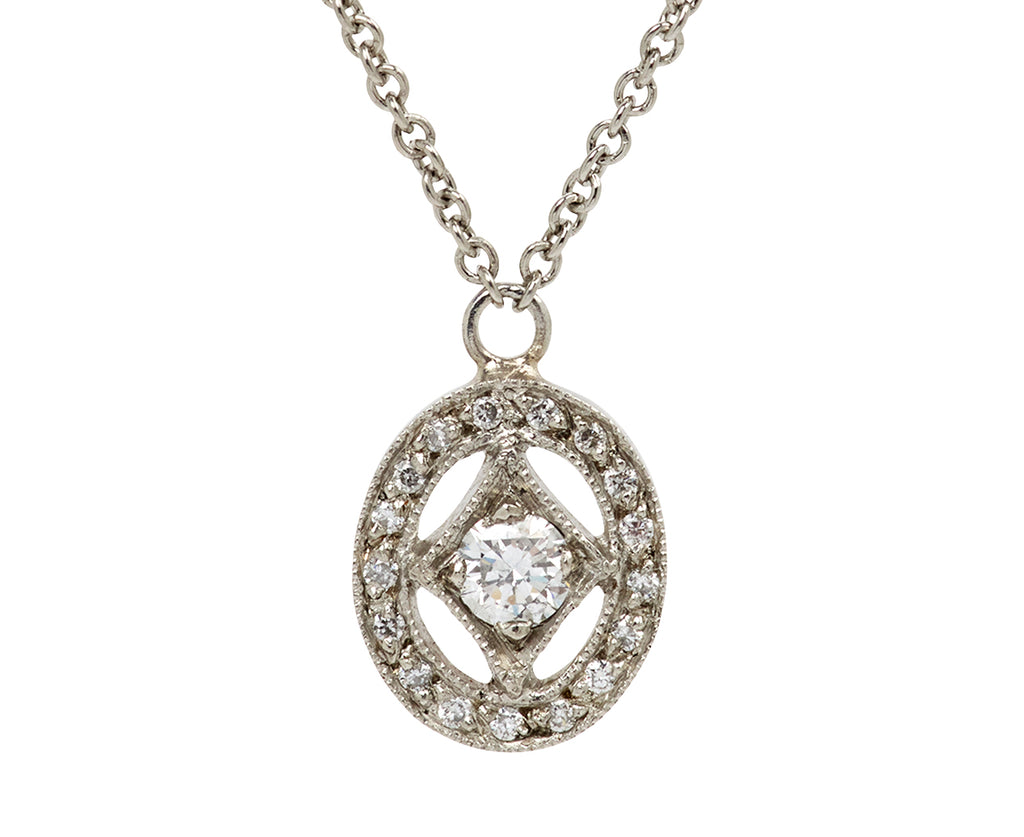 Oval Frame Necklace