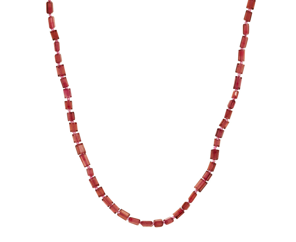 Rhodolite Garnet Bead Necklace - TWISTonline 