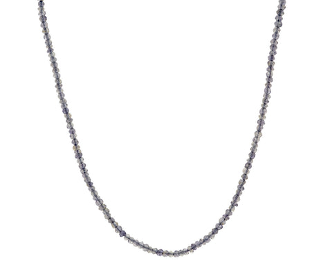 Iolite Bead Necklace
