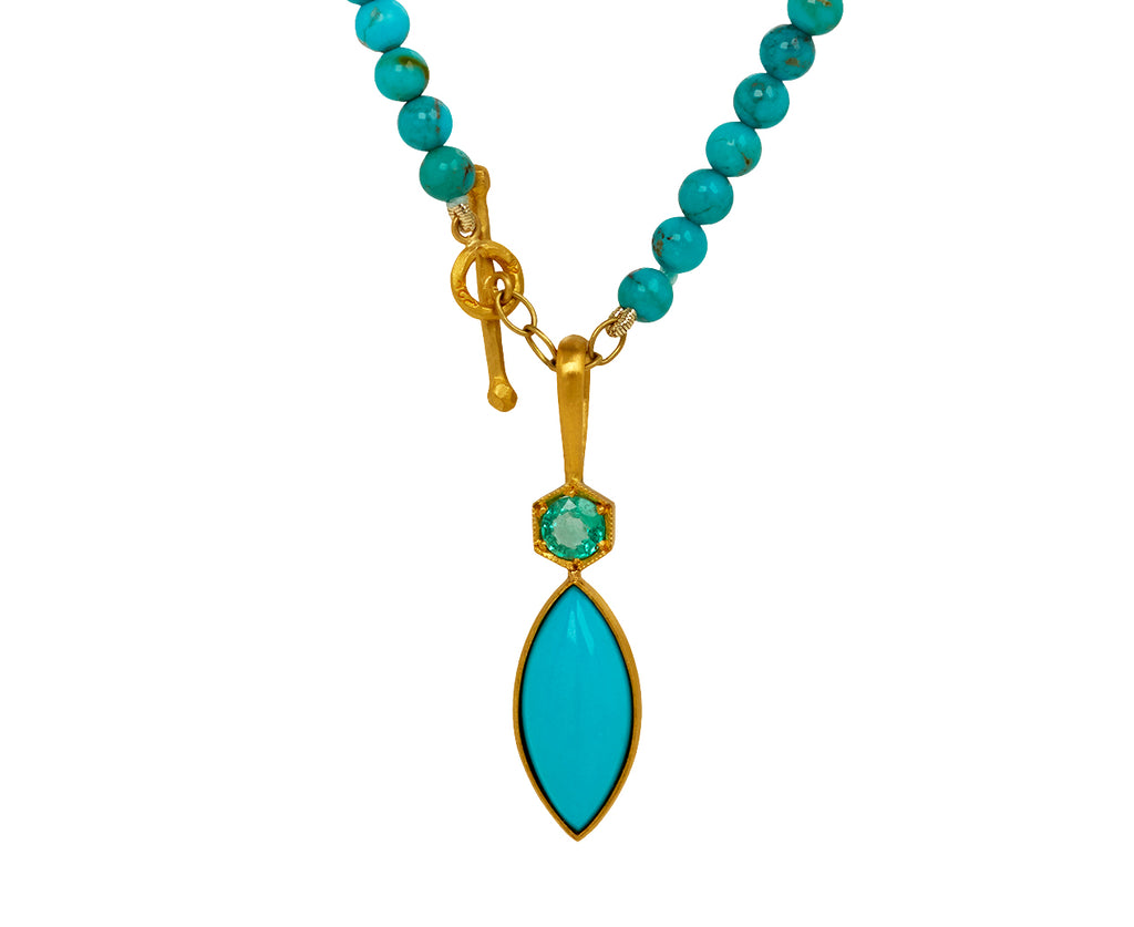 Arizona Turquoise Bead Necklace
