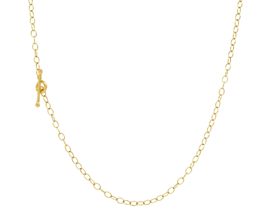 Sapphire and Diamond Violet Pendant Necklace