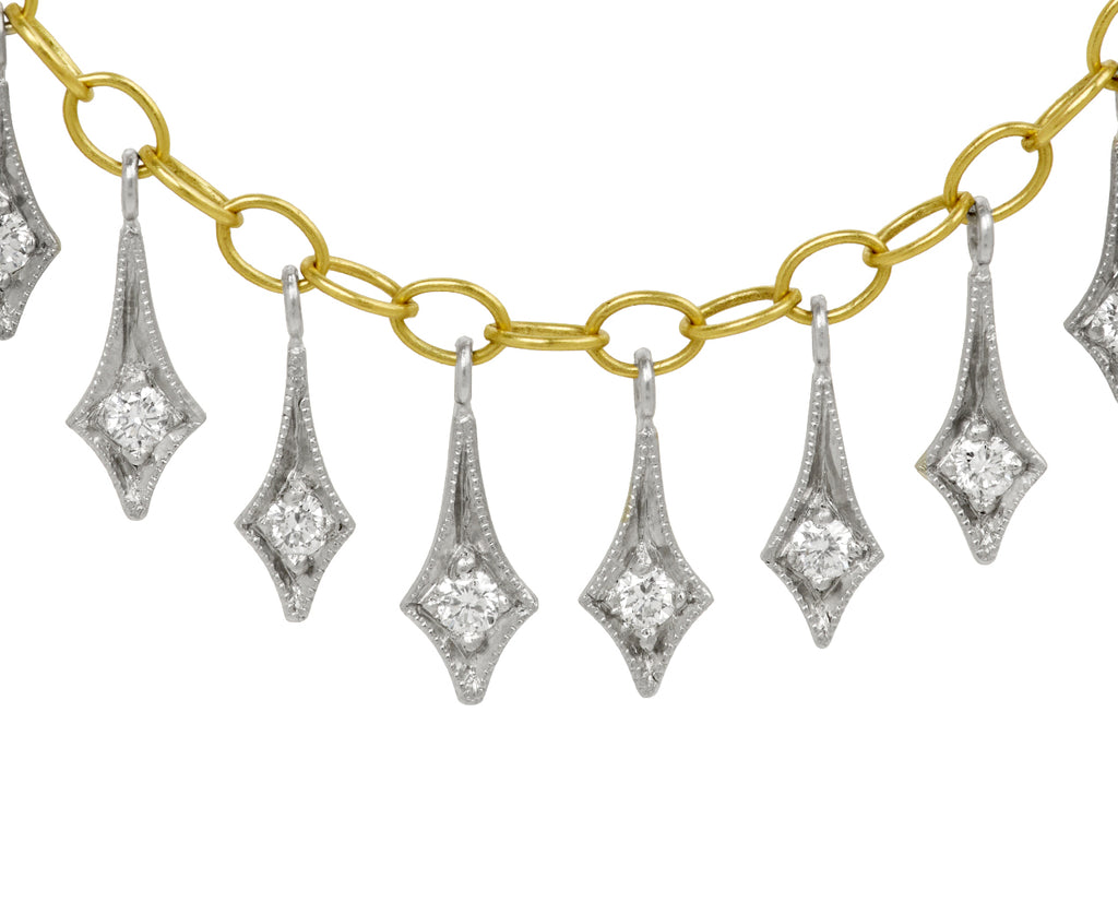 Diamond Fringe Necklace