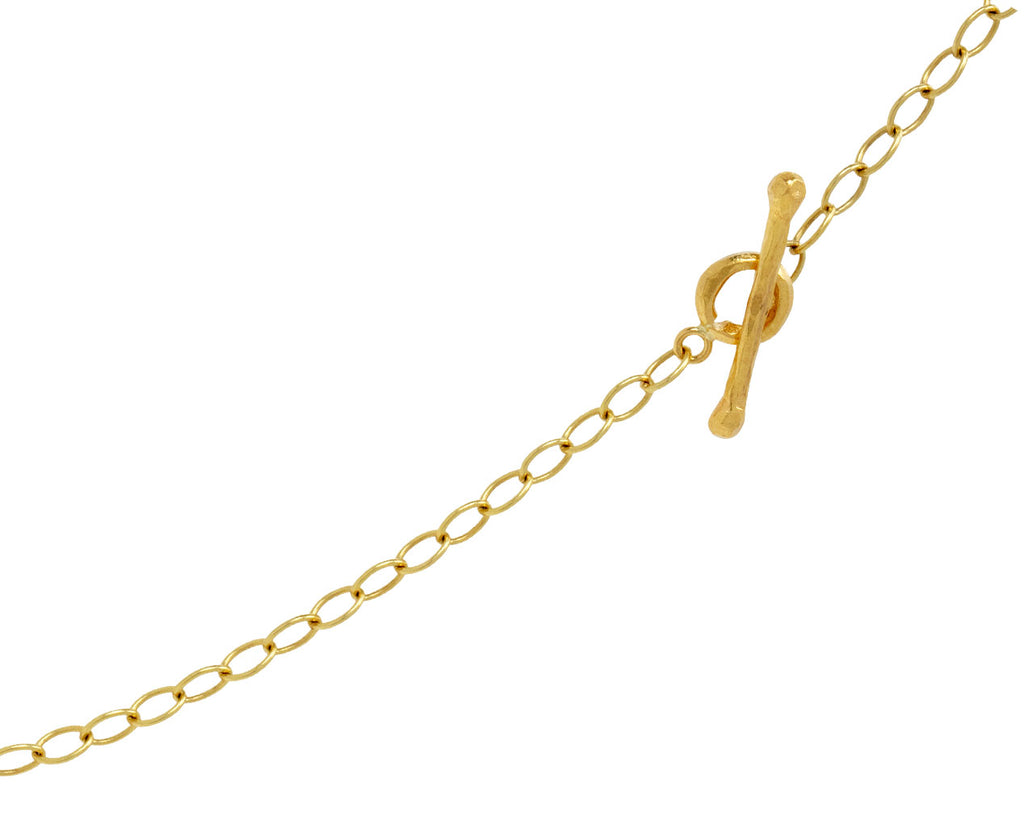 18" Gold Tiny Lacy Chain