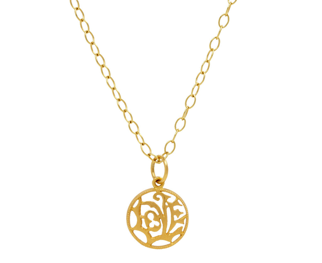 18" Gold Tiny Lacy Chain
