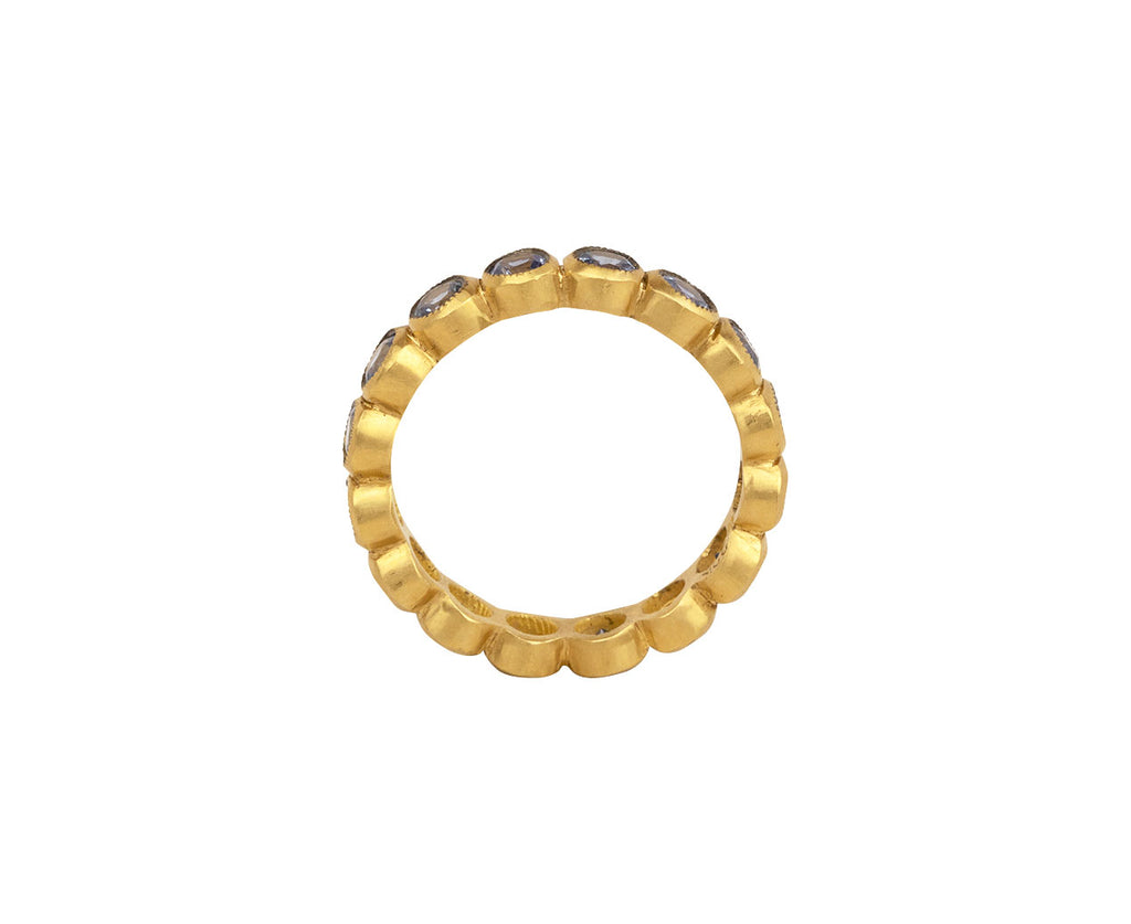 Ceylon Blue Sapphire Circle Band