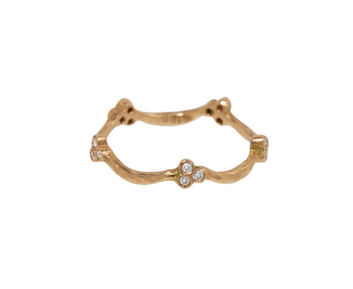 Rose Gold Moon & Stars Band