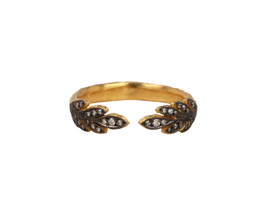 Double Diamond Open Leafside Band