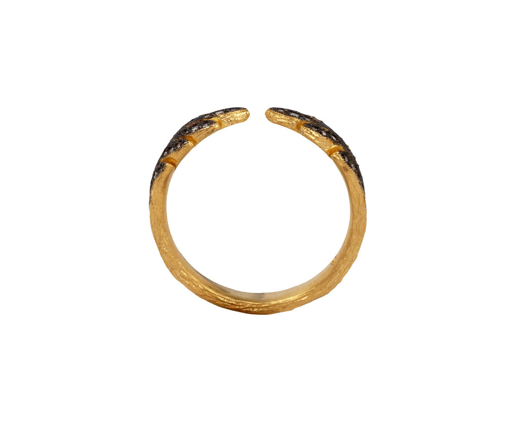Double Diamond Open Leafside Band