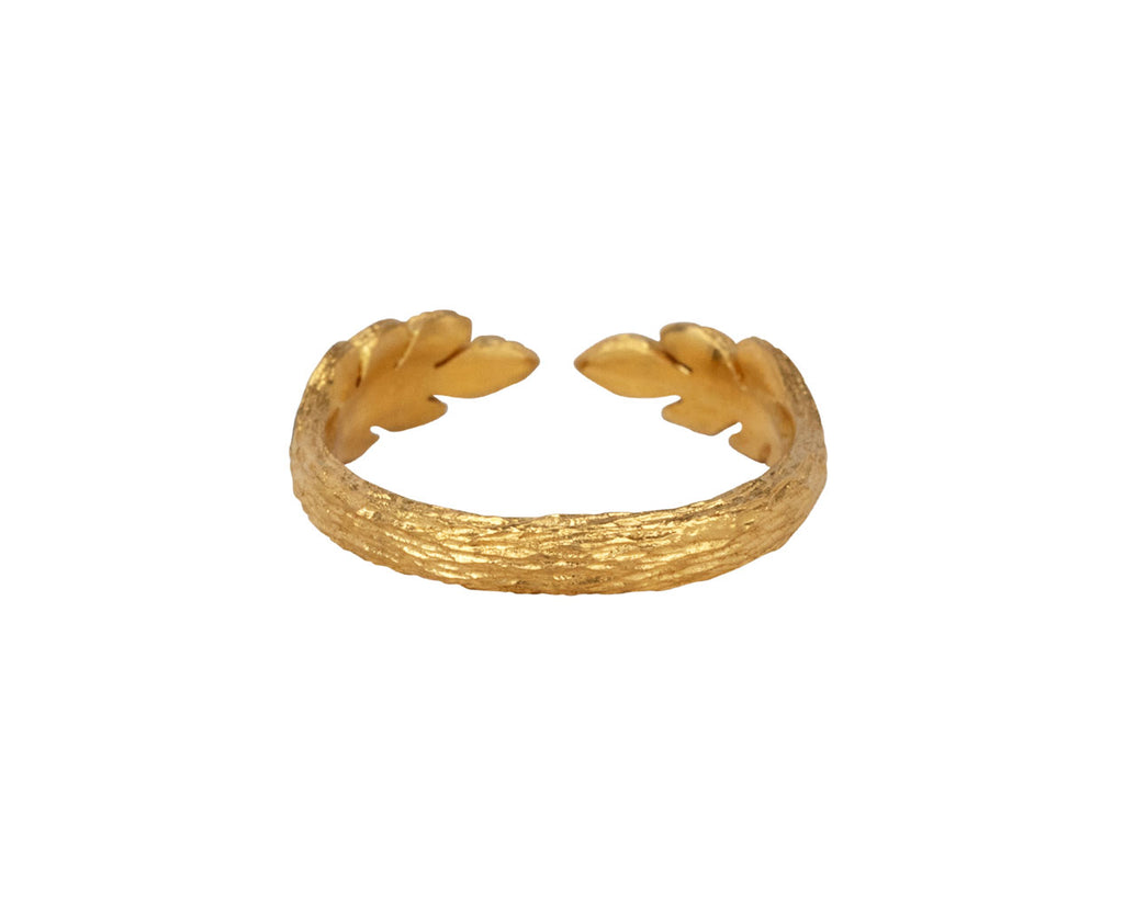 Double Diamond Open Leafside Band