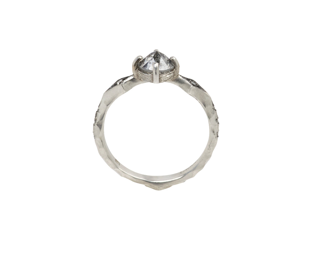 Black and White Diamond Solitaire