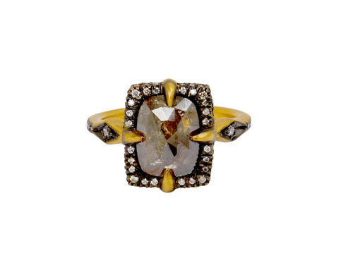 Rustic Diamond Venus Ring