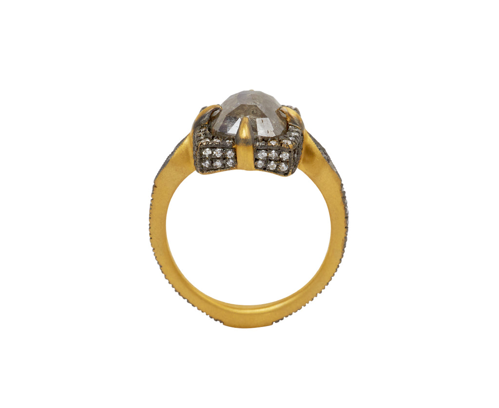 Rustic Diamond Venus Ring