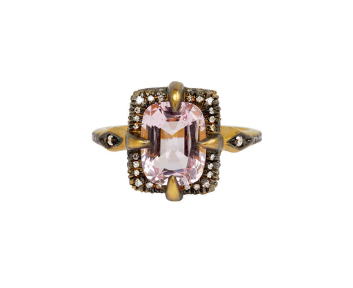 Morganite Venus Ring
