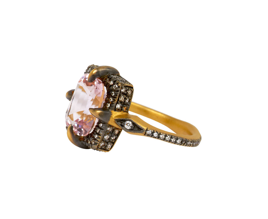 Morganite Venus Ring