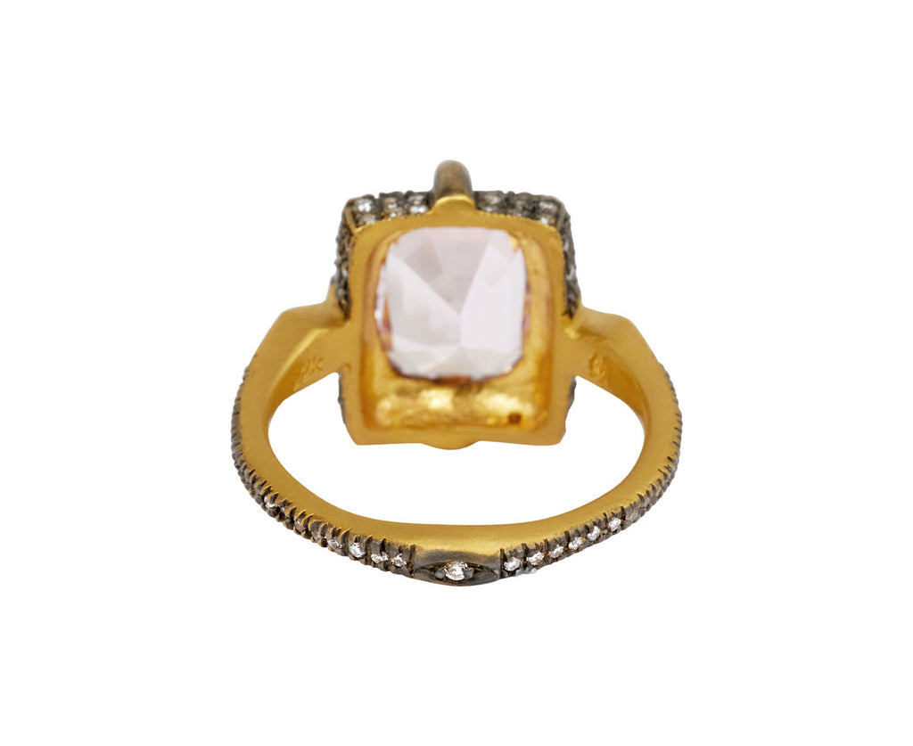 Morganite Venus Ring