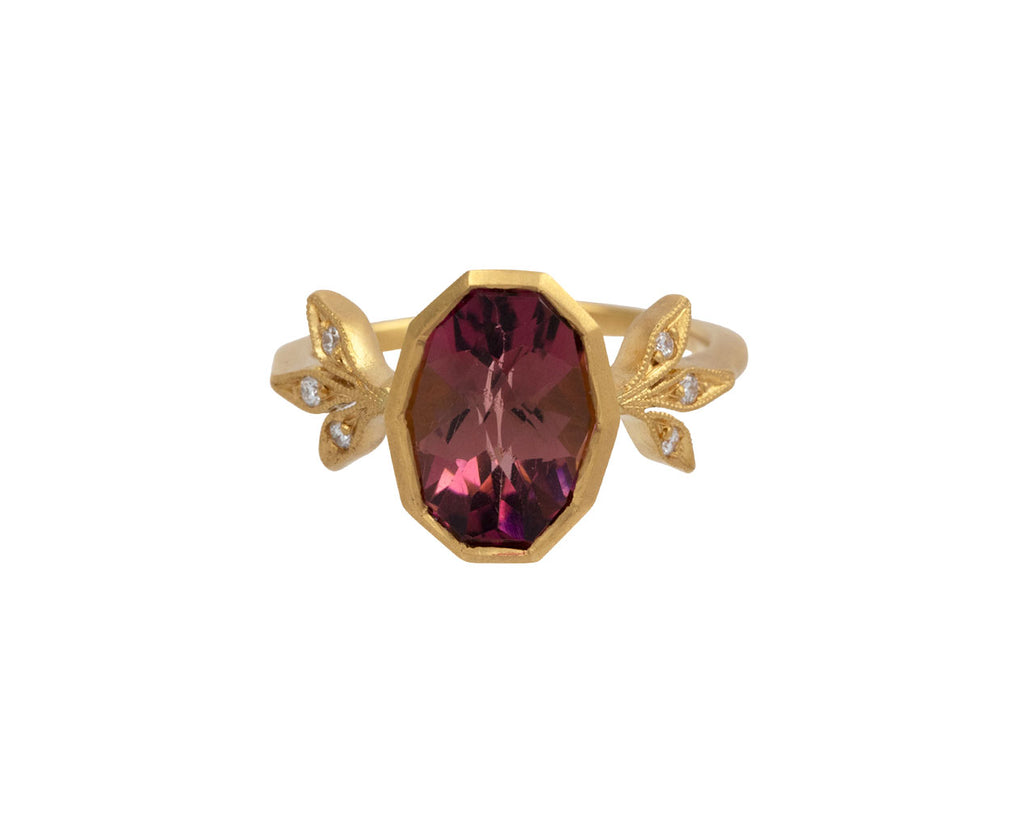 Peach hotsell tourmaline ring