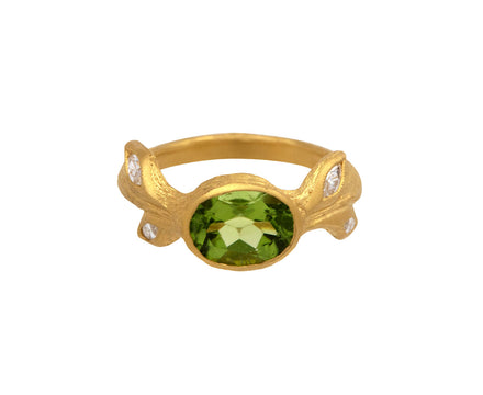 Peridot Diana Ring