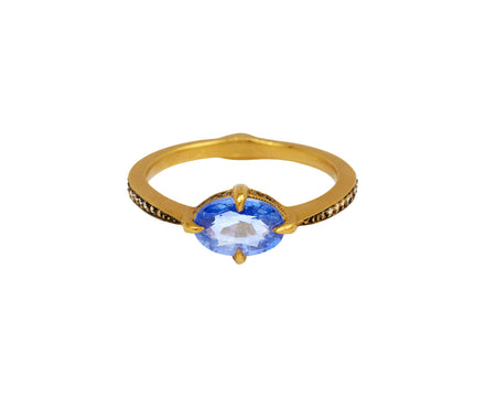 Blue Sapphire Minerva Ring