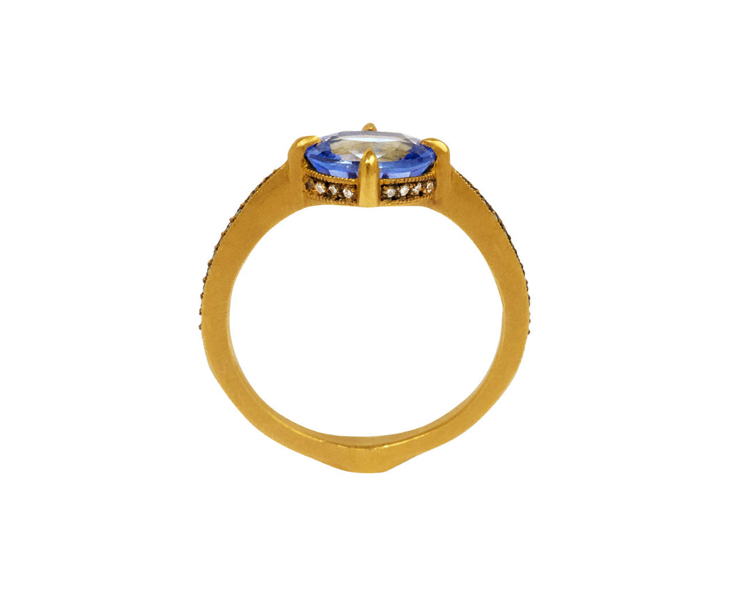 Blue Sapphire Minerva Ring