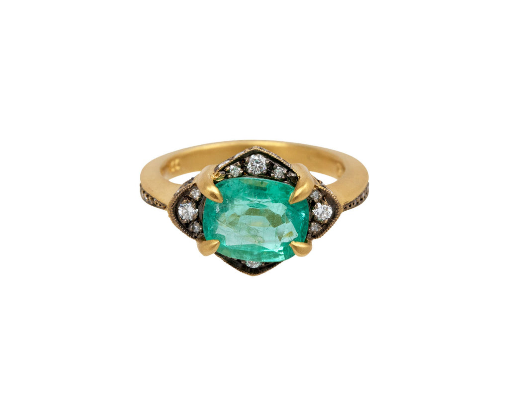 Ethiopian Emerald Aphrodite Ring