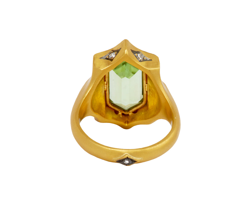 Mint Green Tourmaline Mermaid Ring - TWISTonline 
