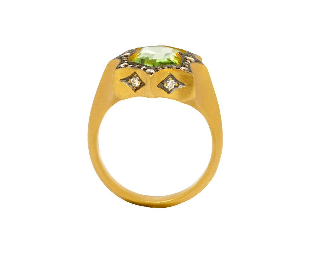 Mint Green Tourmaline Mermaid Ring - TWISTonline 