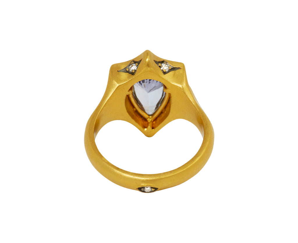 Tanzanite Mermaid Heart Ring - TWISTonline 