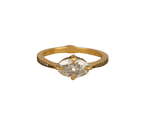 Cathy Waterman Diamond Minerva Ring