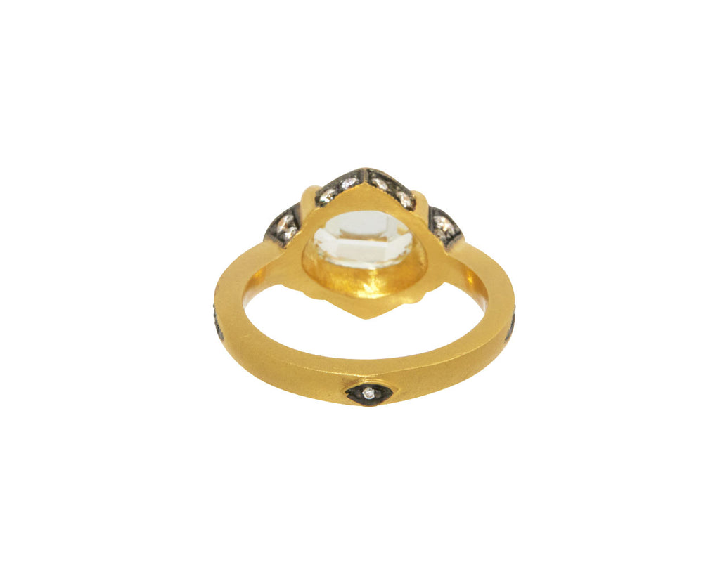 Old Mine Cut Diamond Aphrodite Ring