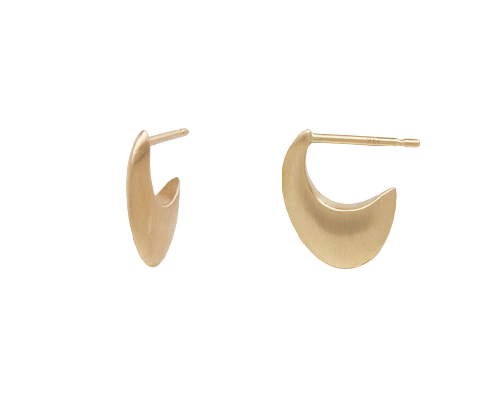 Gold Small Uhura Hoop Earrings