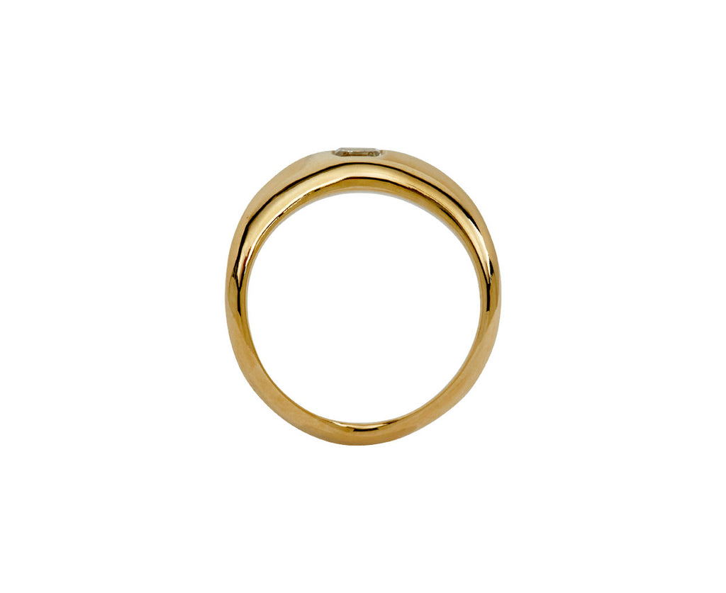 Petite Zaha Asscher Diamond Ring