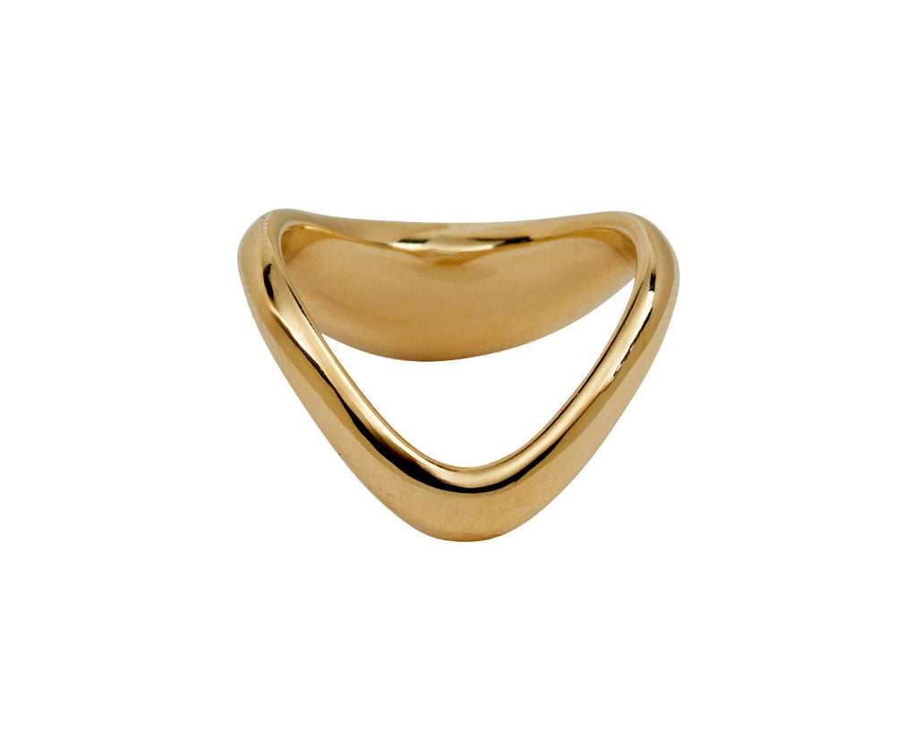 Petite Zaha Baguette Diamond Ring
