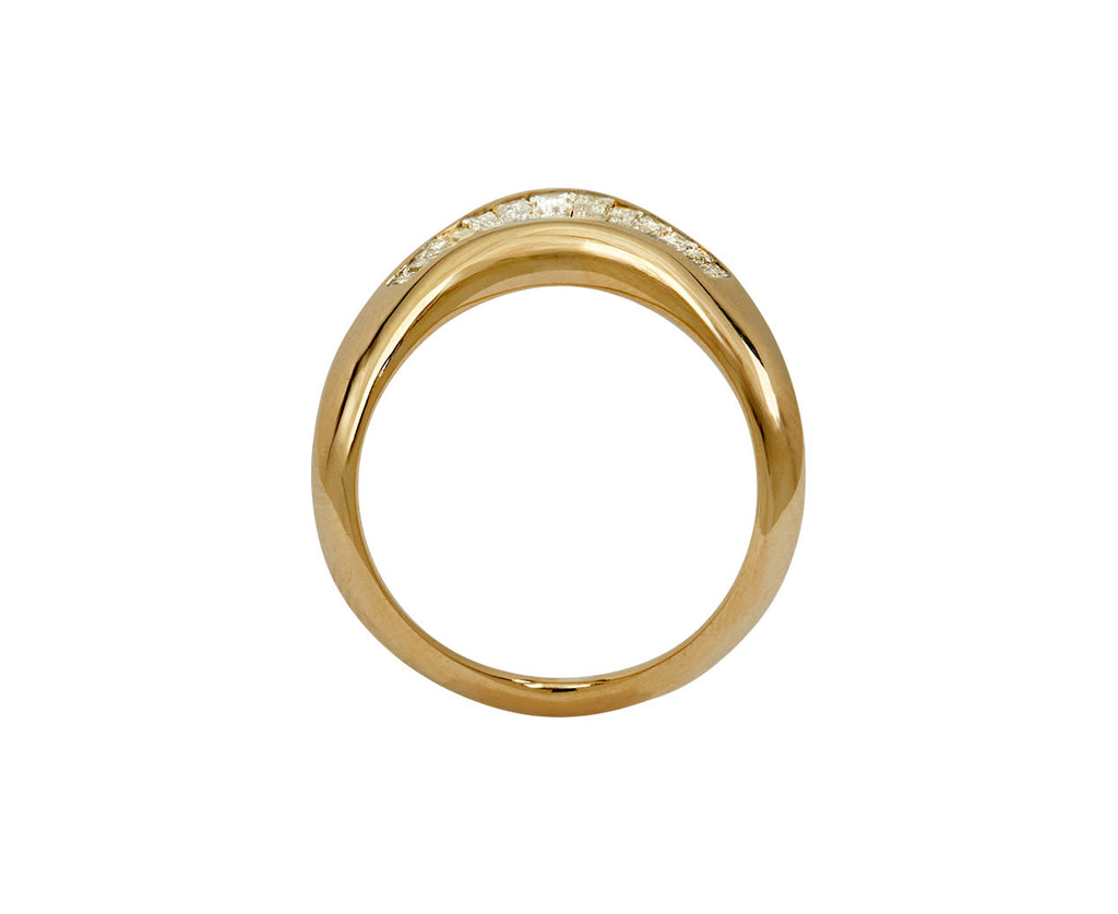 Petite Zaha Baguette Diamond Ring