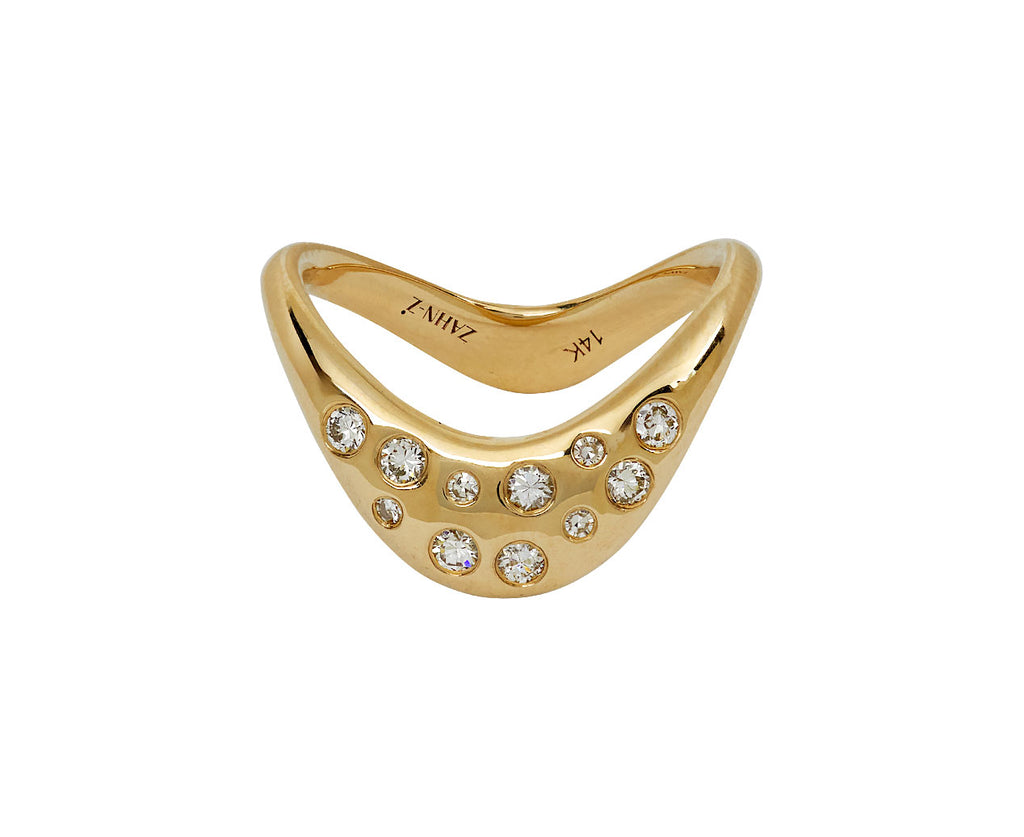 Petite Zaha Mix Cut Diamond Ring