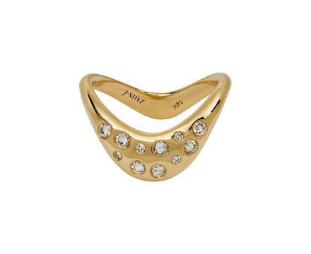 Petite Zaha Mix Cut Diamond Ring
