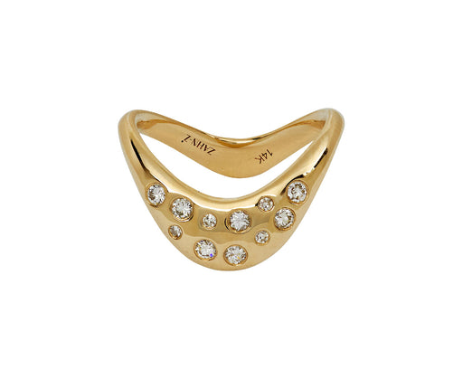 Petite Zaha Mix Cut Diamond Ring
