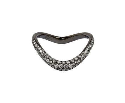 Zahn-Z Platinum and Diamond Pavé Shadow Band