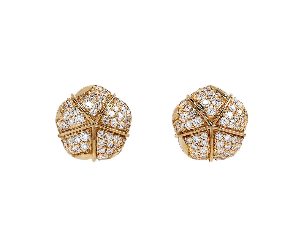 Almasika Terra Nova Large Diamond Stud Earrings