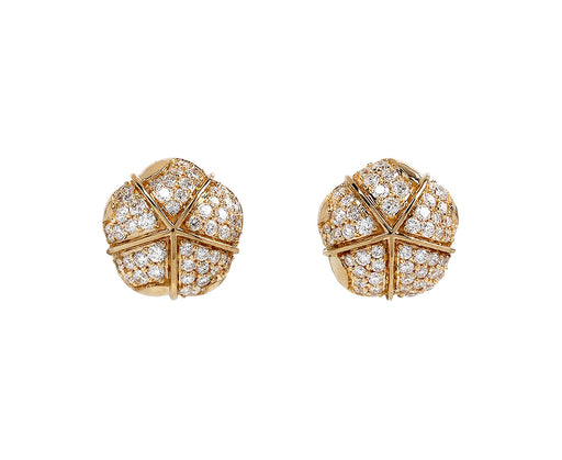 Almasika Terra Nova Large Diamond Stud Earrings