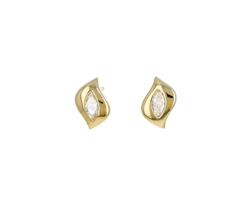 Marquise Diamond Harmony Stud Earrings