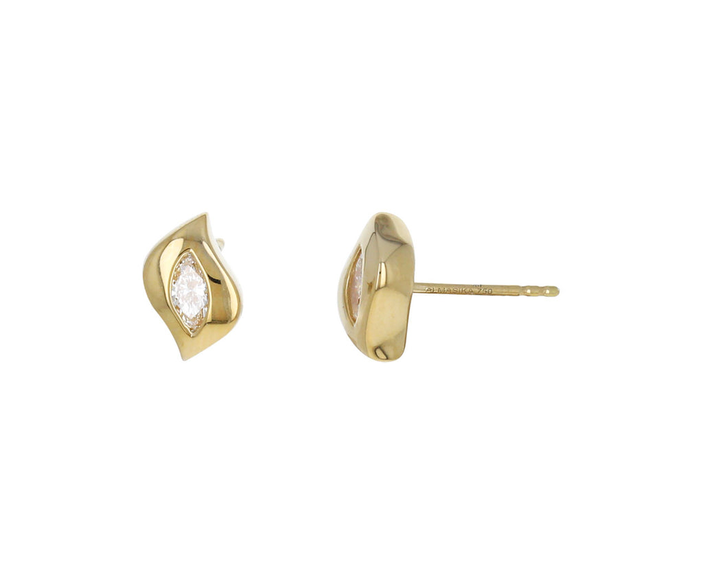 Marquise Diamond Harmony Stud Earrings