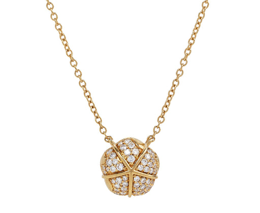 Almasika terra Nova Terra Nova Large Diamond Pendant Necklace