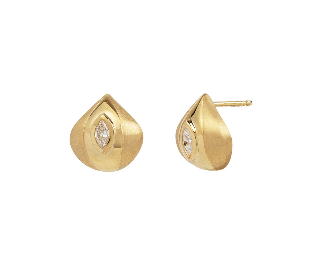 Diamond Terra Nova Stud Earrings